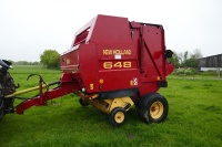 2000 NEW HOLLAND 648 ROUND BALE BALER