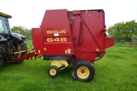 2000 NEW HOLLAND 648 ROUND BALE BALER - 2