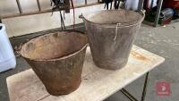 2 GALVANISED BUCKETS - 7