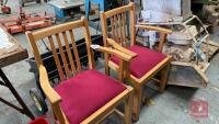 PAIR OF CHAIRS - 2