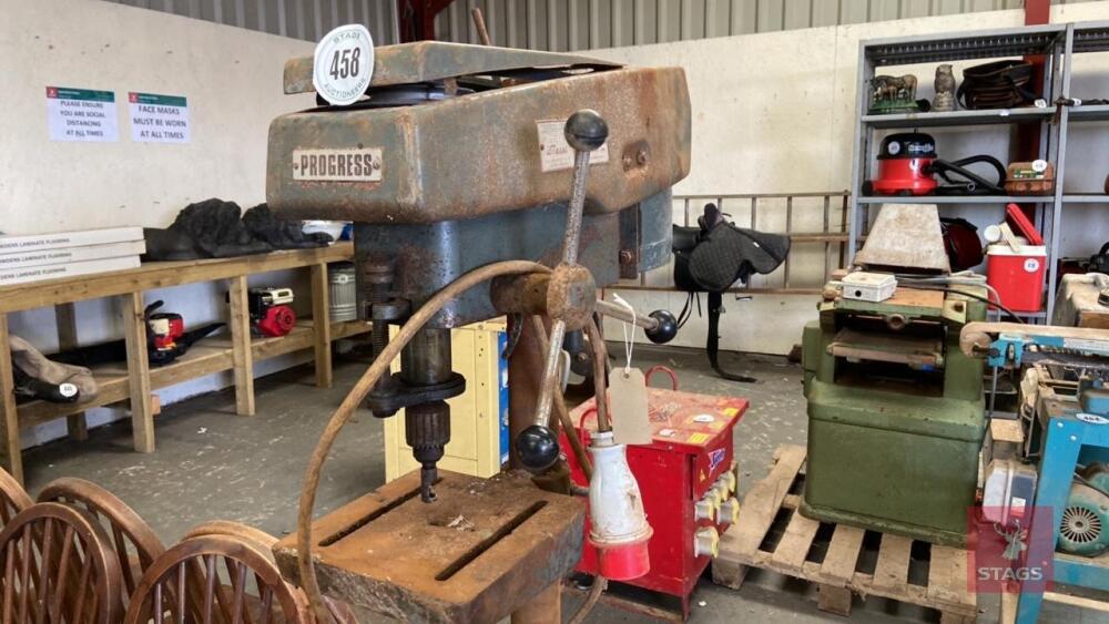 PROGRESS 3PH PILLAR DRILL