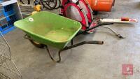 GREEN WHEELBARROW - 2