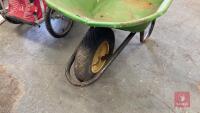 GREEN WHEELBARROW - 3