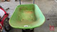 GREEN WHEELBARROW - 4