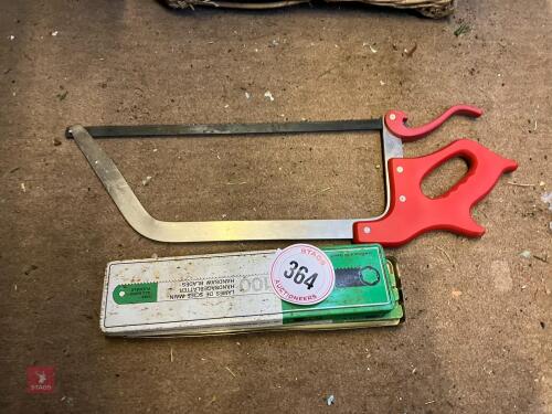 MEAT SAW AND SPARE BLADES (364)