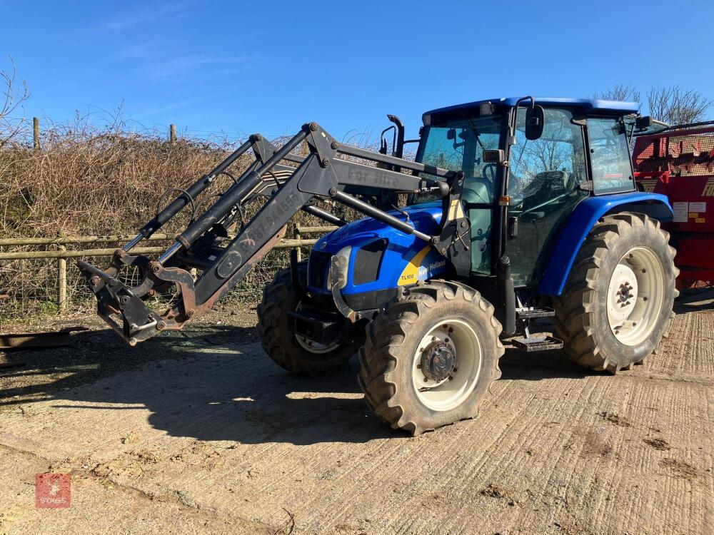 2007 NEW HOLLAND TL100A 4WD TRACTOR
