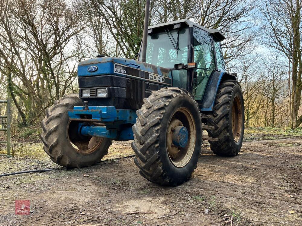 1994 FORD 8240 4WD TRACTOR
