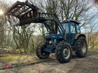 1988 FORD 7610 II 4WD TRACTOR
