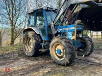 1988 FORD 7610 II 4WD TRACTOR - 4