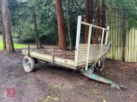 12' SINGLE AXLE TRANSPORT TRAILER