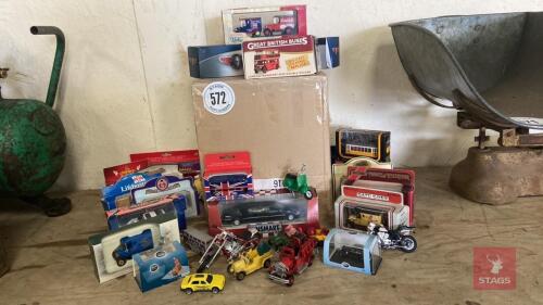ASSORTED COLLECTABLE TOY CARS/LORRIES