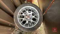 2 X 16" MG ALLOY WHEELS & TYRES - 3