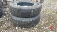 PAIR OF 185/R14 STARCO CAR TYRES - 2