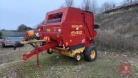 NEW HOLLAND 648 CROP CUTTER BALER - 4