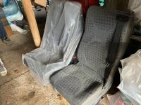 2 TRANSIT VAN SEATS & SEATBELTS