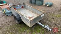 KLINN SINGLE AXLE CAR TRAILER 5' X 3'