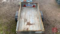 KLINN SINGLE AXLE CAR TRAILER 5' X 3' - 2