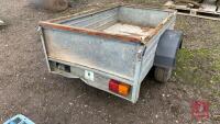 KLINN SINGLE AXLE CAR TRAILER 5' X 3' - 5