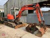 2006 KUBOTA U45-3A 4.5T EXCAVATOR - 2