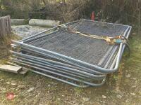10 HERRAS FENCING PANELS