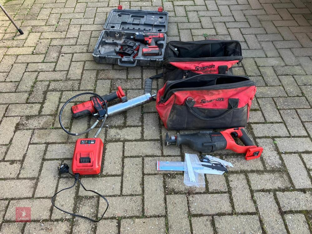GREASE GUN, IMPACT WRENCH & RECIP SAW