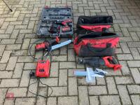 GREASE GUN, IMPACT WRENCH & RECIP SAW - 13