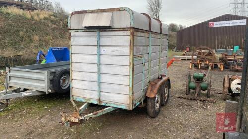 8' X 4' LIVESTOCK TRAILER