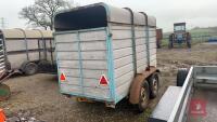 8' X 4' LIVESTOCK TRAILER - 10