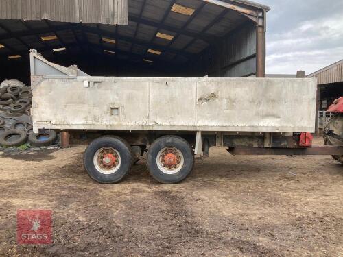 ALUMINIUM 19' BODY DUMP TRAILER