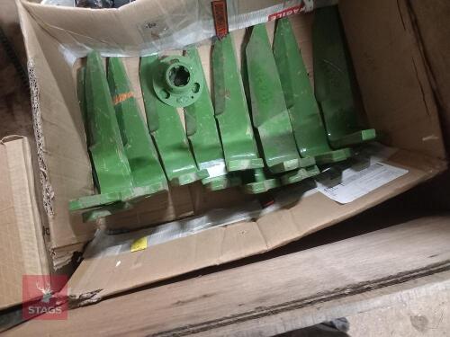 11 X AMAZON POWER HARROW TINES