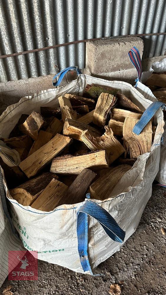 DUMPY BAG OF OAK LOGS