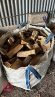 DUMPY BAG OF OAK LOGS