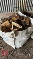 DUMPY BAG OF OAK LOGS