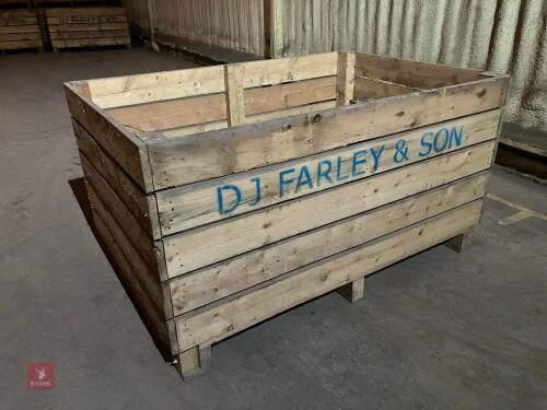 50 ABERGAVENN/SAWMILLS POTATO BOXES