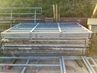 11 HEAVY DUTY CATTLE GATES - 10