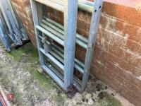 2 PEDESTRIAN GATES & 2 PANELS