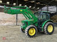 2014 JOHN DEERE 5100M 4WD TRACTOR - 40