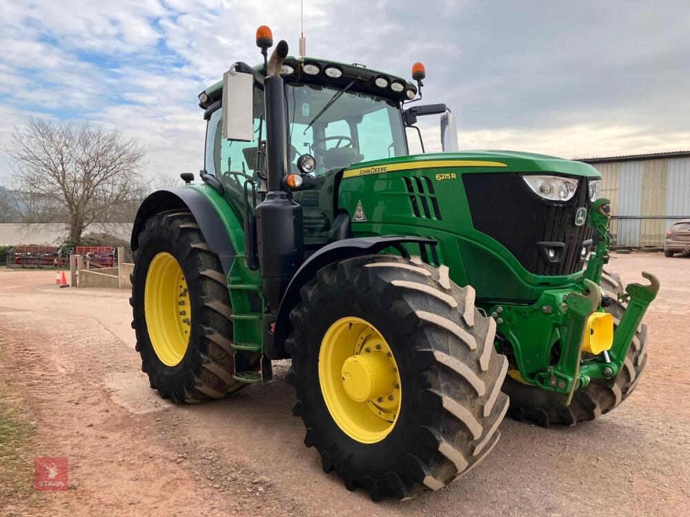 2019 JOHN DEERE 6215R 4WD TRACTOR