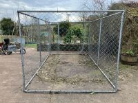 12' X 7' CAGED ENCLOSURE