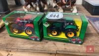 PAIR OF TOY TRACTORS - 2