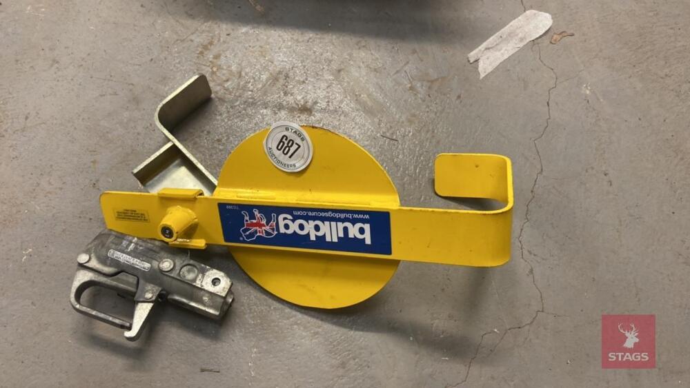 TRAILER WHEEL LOCK