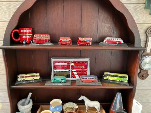 12 COLLECTABLE BUSES