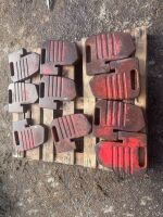 10 X 25KG MASSEY FERGUSON FRONT WEIGHTS