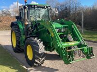 2016 JOHN DEERE 6125M 4WD TRACTOR - 4