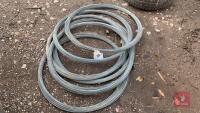 6 ROLLS OF MILD STEEL WIRE