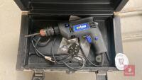 240V DRILL, BITS & CARRYING BOX - 3