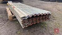 27 X 8' X 2'2 SHEETS OF USED CORREGATED - 3