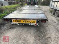 6 METRE TRI AXLE FLATBED TRAILER