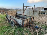 8' X 4' CAR TRAILER - 6