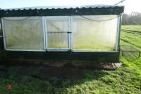 METAL VERANDA AND NIGHT SHELTER PENS - 9